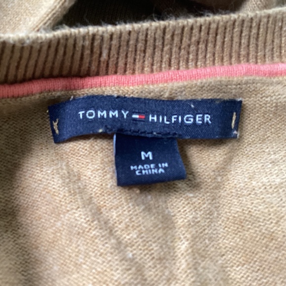 Tommy Hilfiger pink white diamond plaid pullover sweater - Picture 7 of 7